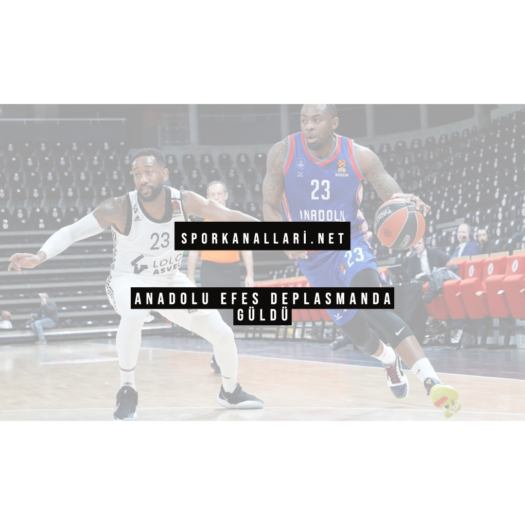 Anadolu Efes Deplasmanda Güldü