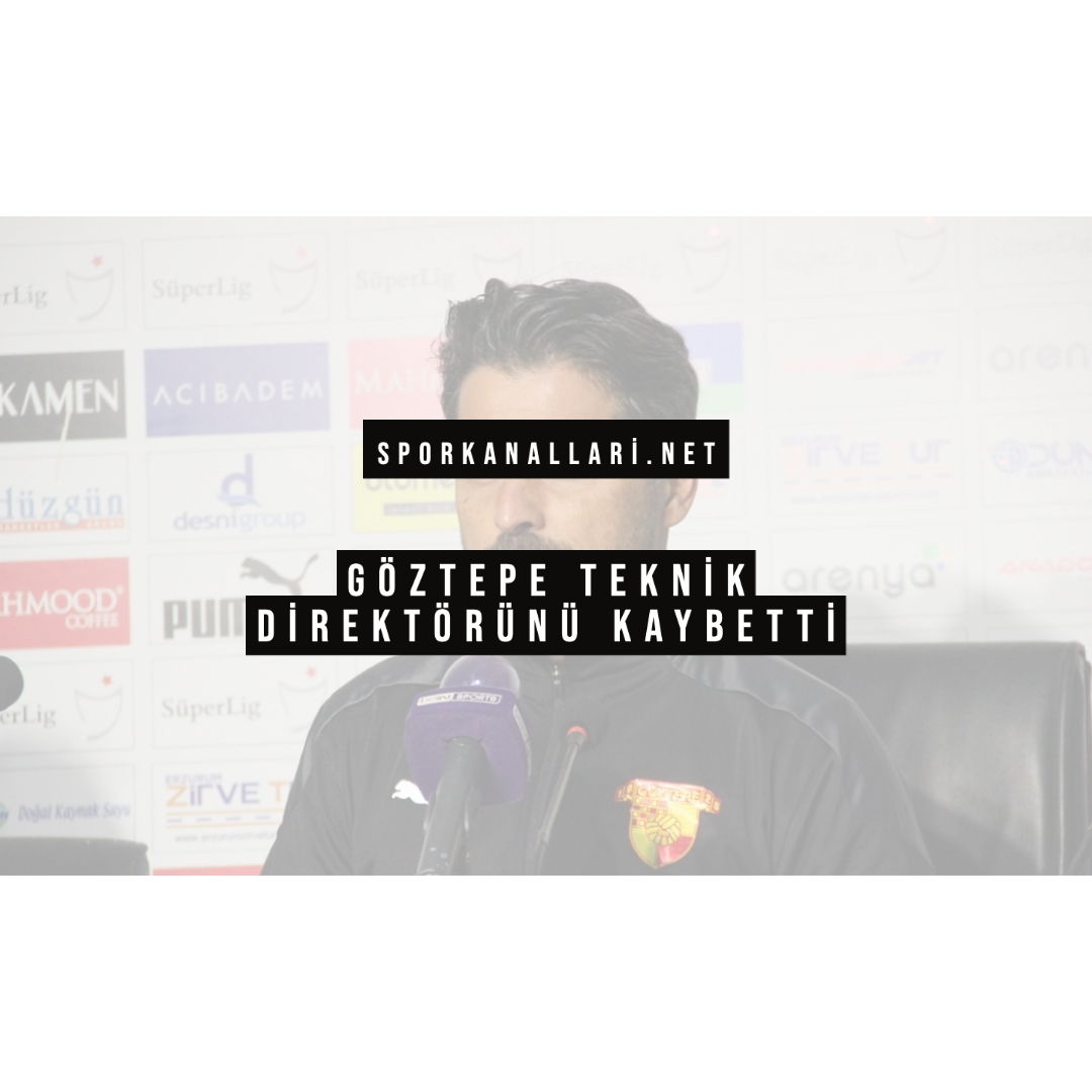 Göztepe Teknik Direktörünü Kaybetti