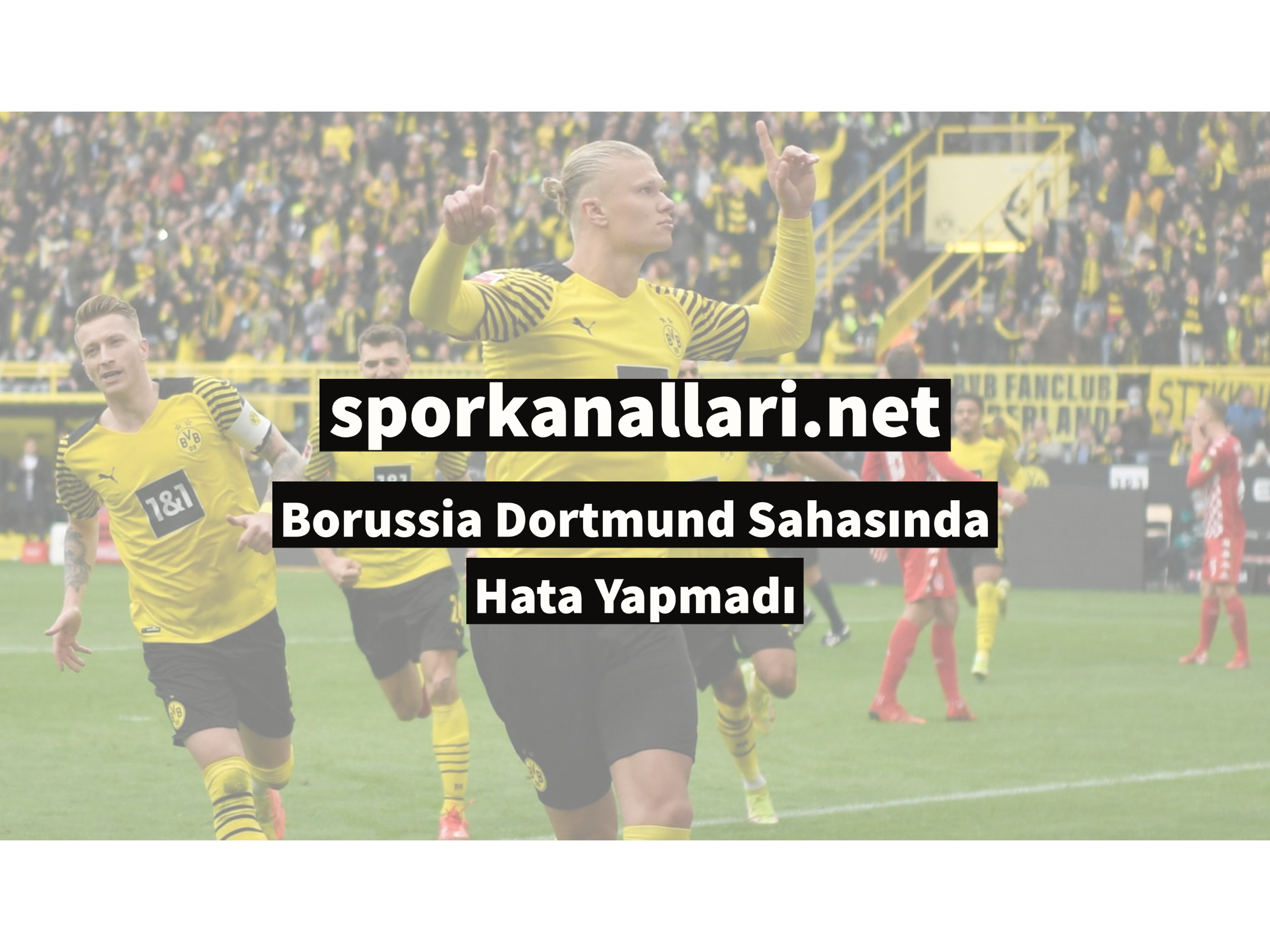 Borussia Dortmund Sahasında Hata Yapmadı