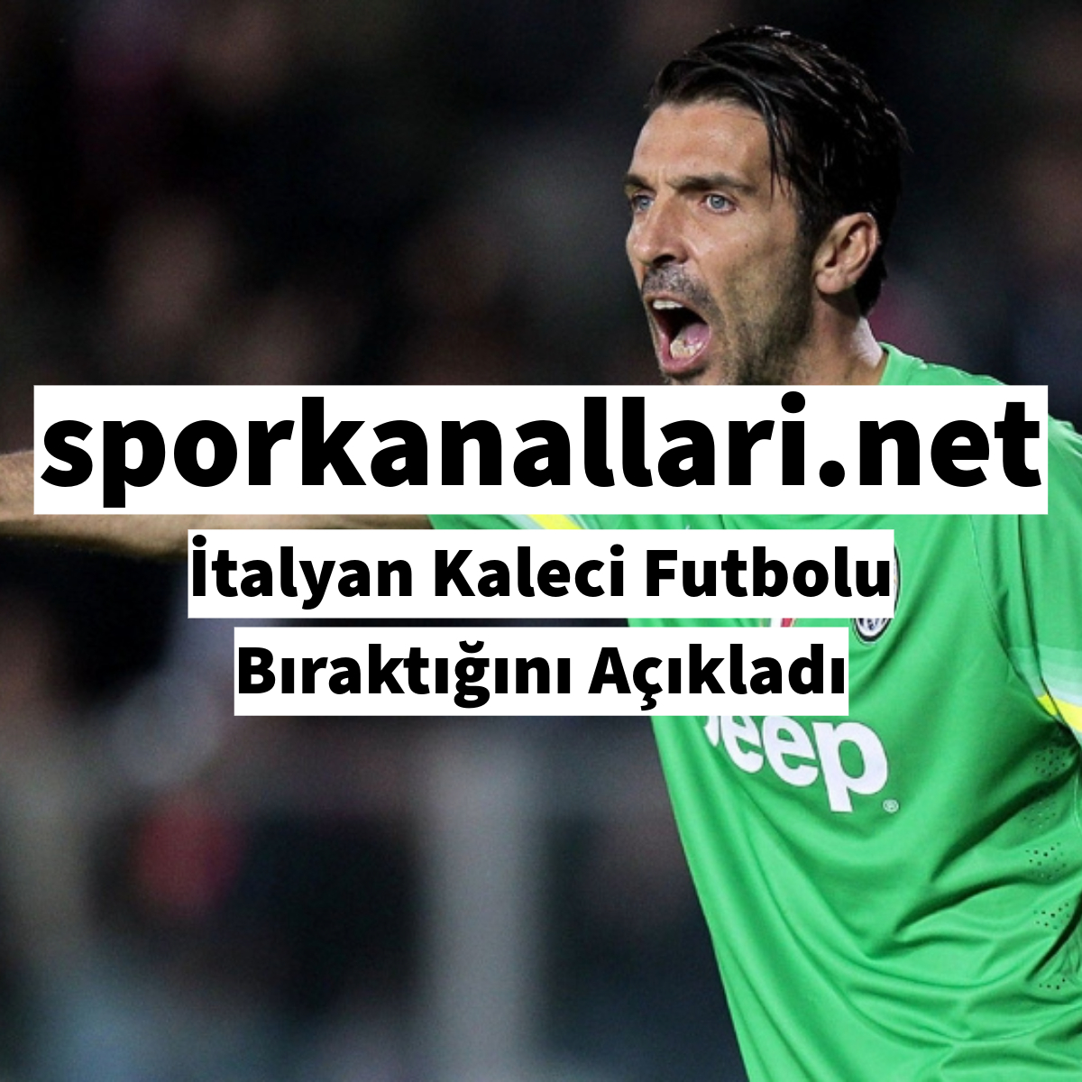 İtalyan Kaleci Futbolu Bıraktığını Açıkladı